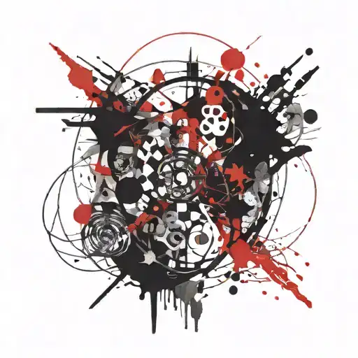 circles of hell according to Dante tattoo design idea