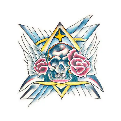 los angeles and Tunisia tattoo design idea