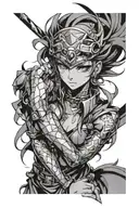 jojo anime tattoo design idea