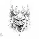 leszy from Witcher 3 tattoo design idea