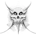 god nemesis tattoo design idea