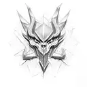 god nemesis tattoo design idea