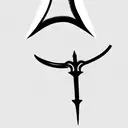 Sword tattoo design idea