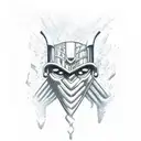 thors storm breaker and Mjölnir tattoo design idea