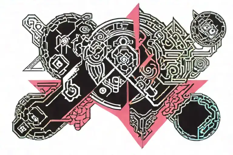 Berserk anime tattoo design idea