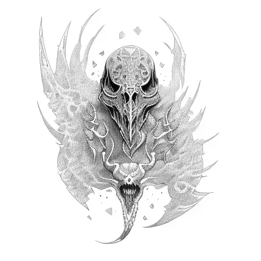 Scythe book inspired tattoo tattoo design idea