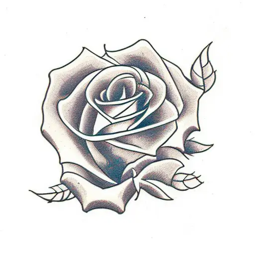 roses blackboy hardworking tattoo design idea