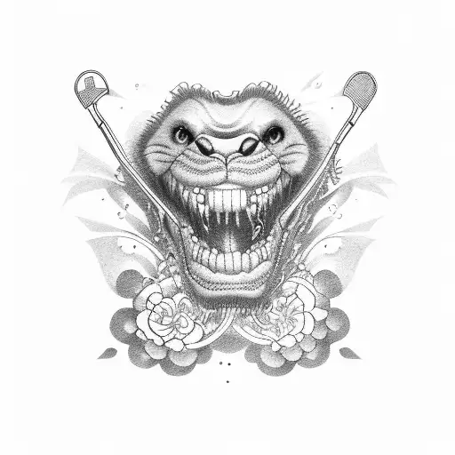 dentist Japan  tattoo design idea