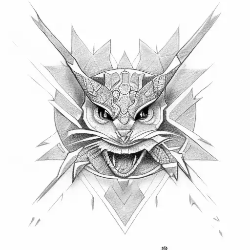 Nikon D200 camera with corvette C5  tattoo design idea