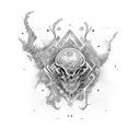 Chaos ordered tattoo design idea