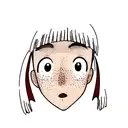 face freckles tattoo design idea