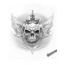 7 princes of hell tattoo design idea