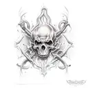 7 princes of hell tattoo design idea