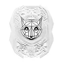 3d stone art indio tattoo design idea