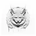 3d stone art tattoo design idea