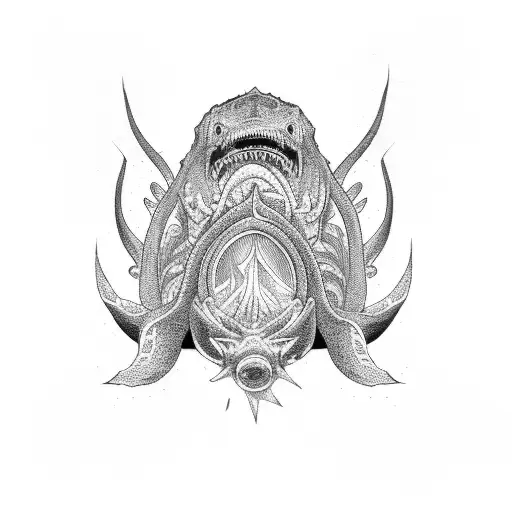 leviathan tattoo design idea