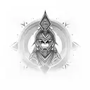 rudra tattoo design idea