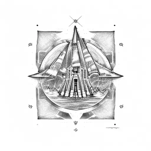 Boston lincolnshire The Wash chart tattoo design idea