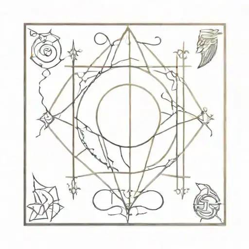 Tarot Arcane 17 tattoo design idea