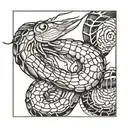 Shrimp tattoo design idea