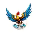 ave fenix tattoo design idea