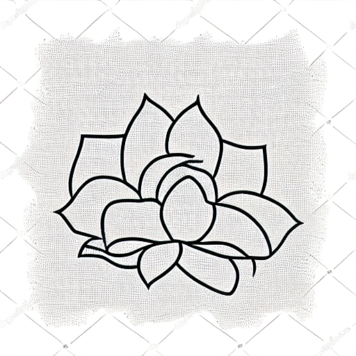 Lotus Flower tattoo design idea