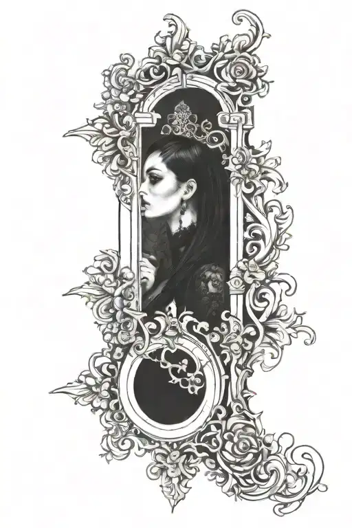 perspective change tattoo design idea