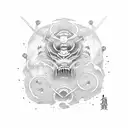 ronin, "this too shall pass" quoted in japanese tattoo design idea