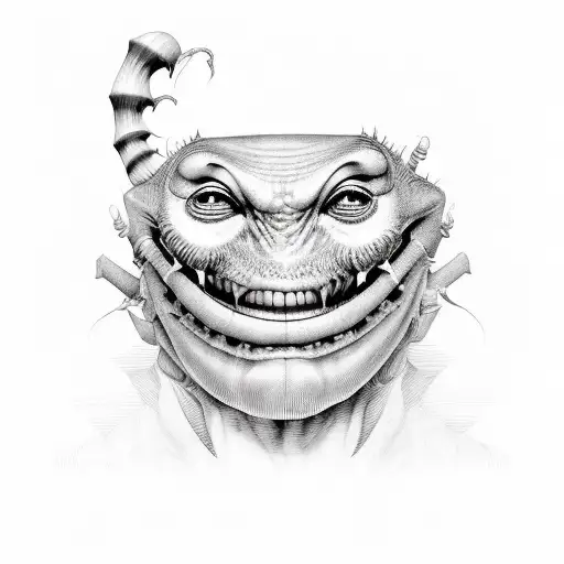 Beetlejuice  tattoo design idea