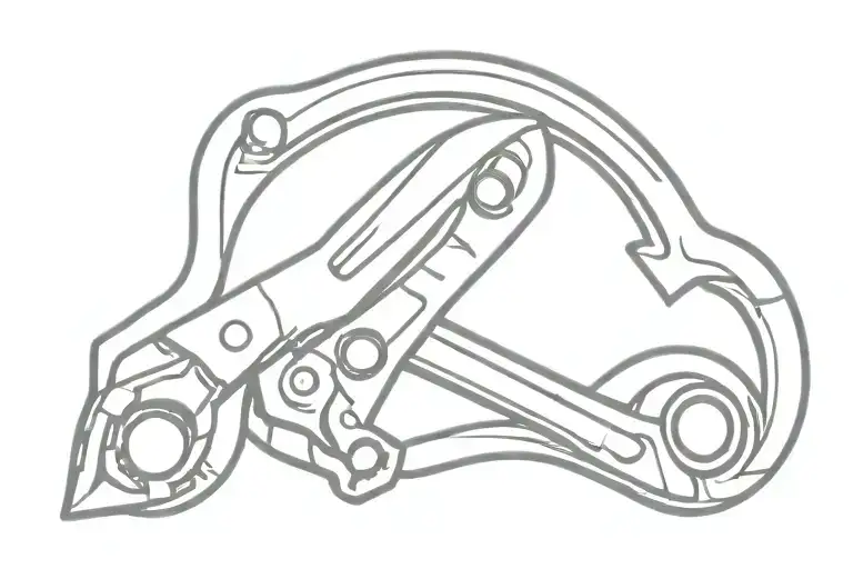 Snap-On  Wrench tattoo design idea