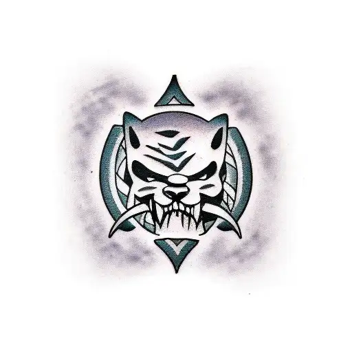 pantera tattoo design idea