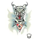 pantera tattoo design idea