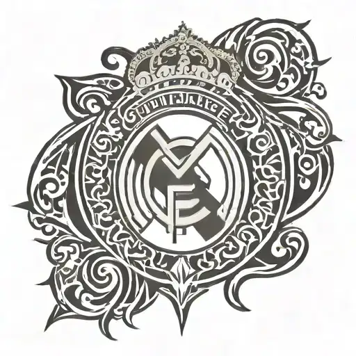 Real Madrid Crest tattoo design idea