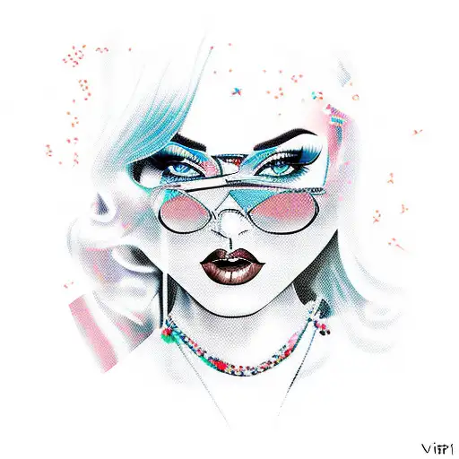 sexy pinup tattoo design idea