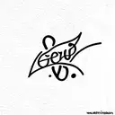 Greek script  tattoo design idea