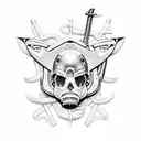 navy seal tattoo design idea