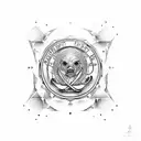 navy seal tattoo design idea