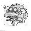 futurama tattoo design idea