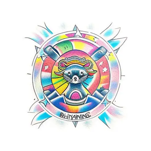 Always Remember How Brightly You Shine Little Otterpop tattoo design idea