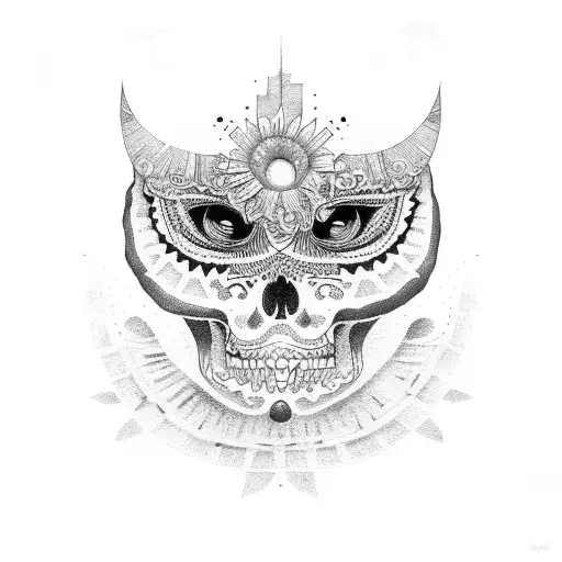 maria mexico tattoo design idea