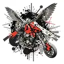 taylor hawkins hawk tattoo tattoo design idea