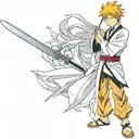 Bleach anime tattoo design idea