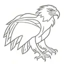 Albanian eagle tattoo design idea