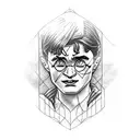 Harry Potter scar Superman tattoo design idea