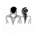 couple tatoos tattoo design idea