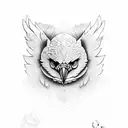 aguila tattoo design idea