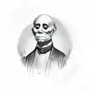 Dead presidents in my pocket vote for me tattoo design idea