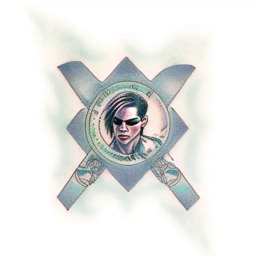 The Matrix tattoo design idea