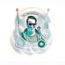 The Matrix tattoo design idea