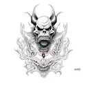 shinigami tattoo design idea